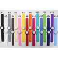 Yxl-880 Unisex Children Kids Cute Cartoon Slap Snap Bendable Rubber Quartz Wrist Watch